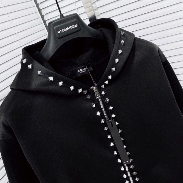 Áo Khoác Hoodie Zip Đính Đá VLTN - Áo Khoác Nam Đính Đá Chất Vải Nỉ Cao Cấp DT STORE MENWEAR HZ011