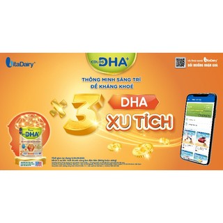VITADAIRY [Quét mã tích điểm] Sữa Bột Colos DHA 0+, 1+ 800g [Date mới nhất]