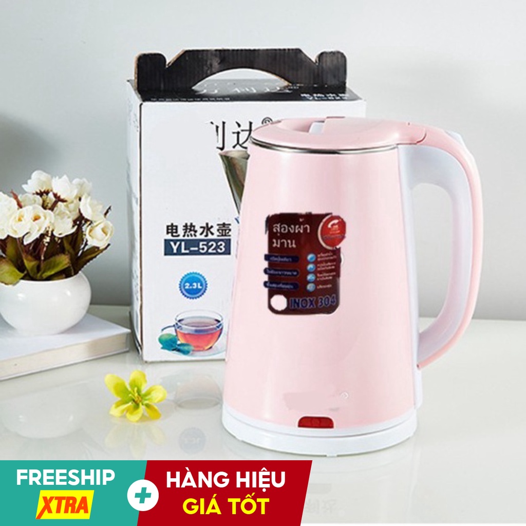 Ấm Đun Nước Siêu Tốc - Bình Nước Siêu Tốc Thái Lan BH 12 Tháng