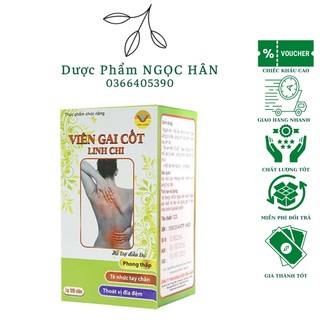 Viên gai cốt linh chi vĩnh xuân 120 viên