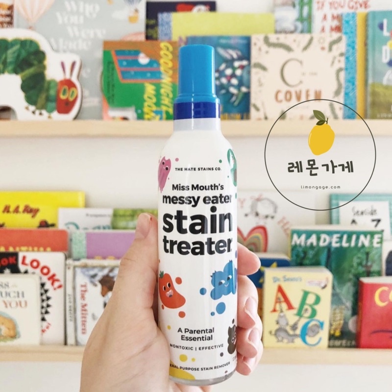 Xịt Tẩy Vết Ố Quần Áo, Giày Cho Bé Và Gia Đình Miss Mouth Stain Treater Messy Eater | An Toàn Cho Mẹ Và Bé