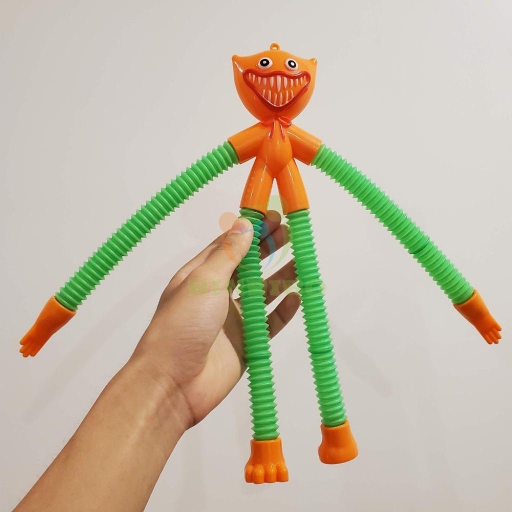 Huggy wuggy poppy playtime lò xo kéo dãn móc khoá có đèn nháy - Binbibo