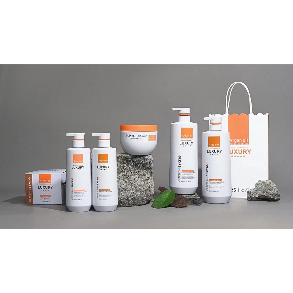 Combo Dầu gội xả phục hồi, chống rụng tóc Olexrs Hair Salon Luxury 500ml - 960ml , Wings Shop