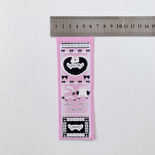miếng dán sticker trang trí toploader, sổ, thiệp Hàn QUốc