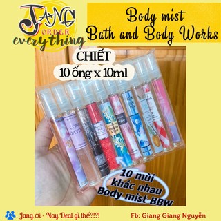 Nước hoa xịt thơm BBW Bath and Body Works dòng body Mist