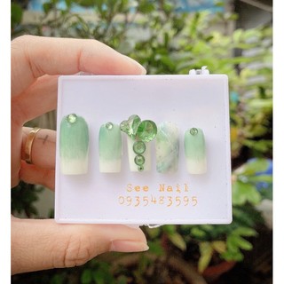 Nail box - Thiết kế móng up hình thật 100%(M125)