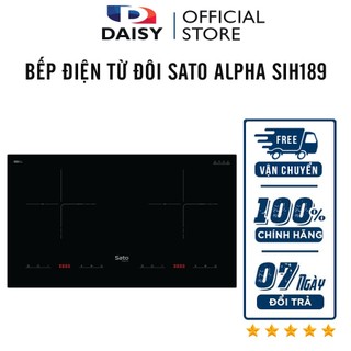Bếp điện từ đôi thông minh SatoAlpha SIH189 N1 - Hàng chính hãng