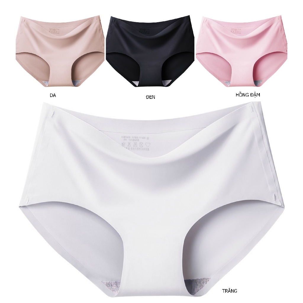 Quần nót nữ su đúc thun lạnh không đường may cao cấp KIMCHIBIKINI quần chip nữ đáy kháng khuẩn mềm mại dễ thương QL025