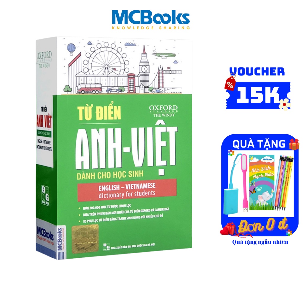Sách - Từ điển Anh Việt dành cho học sinh