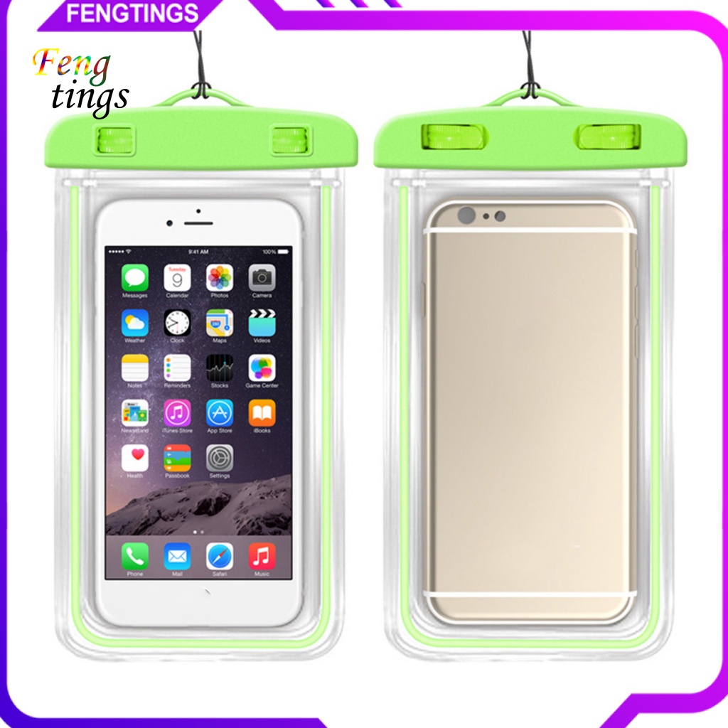 Túi Đựng Điện Thoại Bằng TPU Chống Thấm Nước Tiện Dụng Khi Đi Bơi