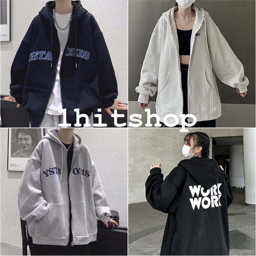 Áo KHOÁC Hoodie OZIS và Ulzzang Unisex 1hitshop