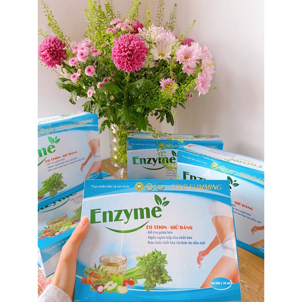 Enzyme Giảm cân GOLD SLIMMING dạng gel giúp giảm 1 đến 3 kí sau 15 ngày, đảm bảo an toàn, thành phần tự nhiên