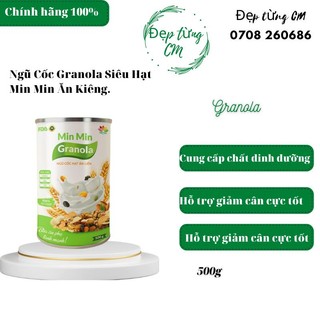Ngũ Cốc Granola Siêu Hạt Min Min Ăn Kiêng,Granola Ngũ cốc dinh dưỡng cho mọi lứa tuổi