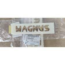Chữ magnus dán cốp xe daewoo magnus