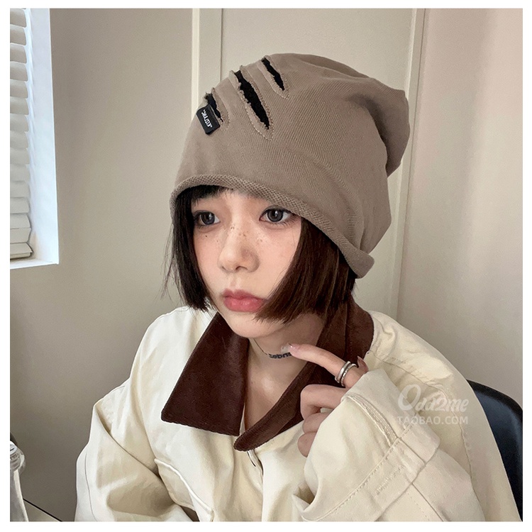 Mũ Turban Thiết Kế Lỗ Thời Trang Cho Nữ