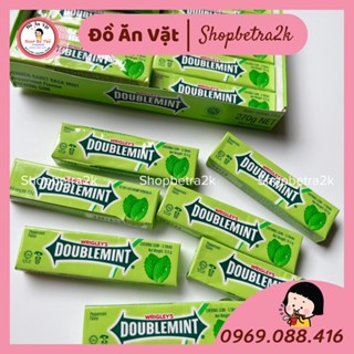 Kẹo chewing gum bạc hà Doublemint thỏi 5thanh 13.7gr