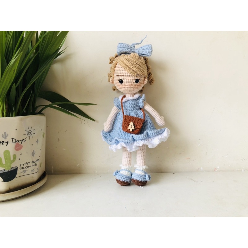 Búp bê len Nina 30cm