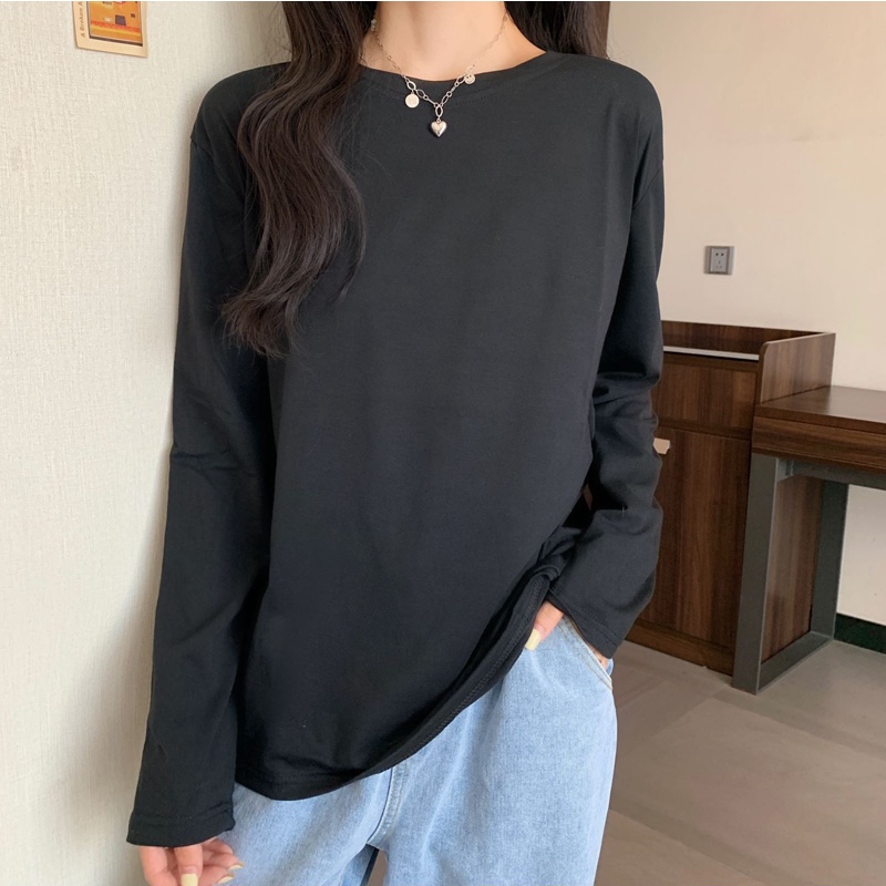 NRVP Áo Thun Nữ Dài Tay Thời Trang Hàn Quốc 2023