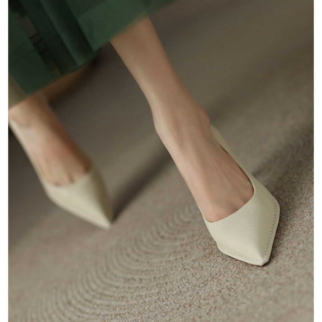 Giày Cao Gót Mũi Nhọn Thời Trang Dành Cho Nữ