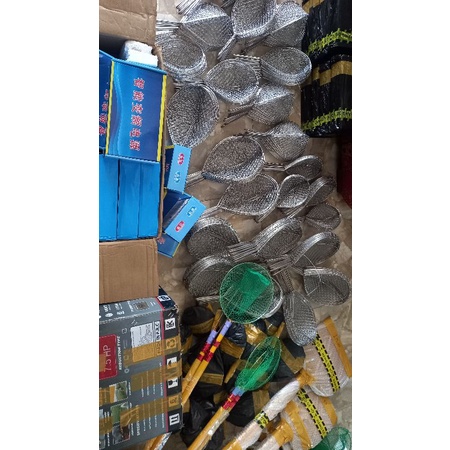 Vợt cá inox 13×18cm