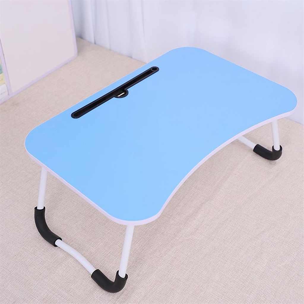 Bàn Học Gấp Gọn Thông Minh dành cho Học Sinh, Sinh Viên Có Khe Cắm Ipad - Máy Tính Bảng (Có Nhiều Màu)
