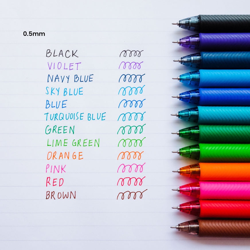 Bút bi gel Pentel Energel X BLN105, 0.5mm