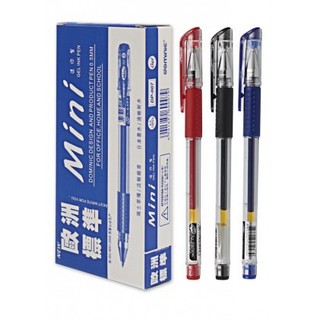 Bút, viết mực gel mini, 0.5mm