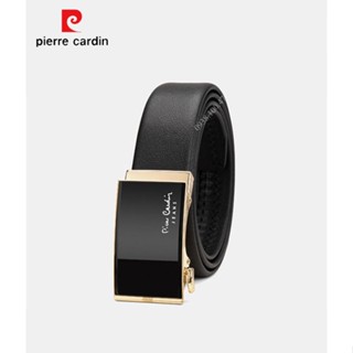 Thắt lưng hàng hiệu nam Pierre Cardin chính hãng khóa trượt tự động dây da bò xịn