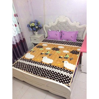 Thảm trải giường nỉ lông