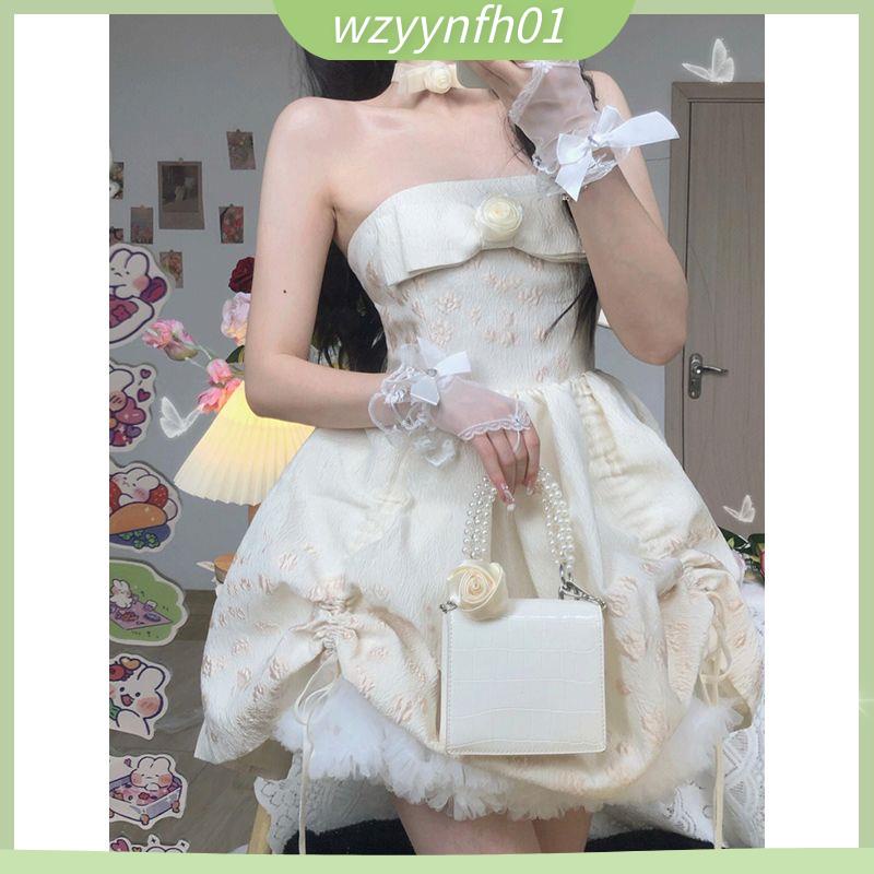🌷váy babydoll chân váy chữ a Đầm Công Chúa Hai Dây Phong Cách Pháp Thời Trang Mùa Hè Xinh Xắn Cho Nữ