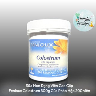 Sữa non Pháp Fenioux Colostrum hộp 200 viên date xa