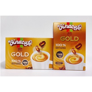 CÀ PHÊ HOÀ TAN 3 TRONG 1 VINACAFE GOLD HỘP 306G (18 GÓI)