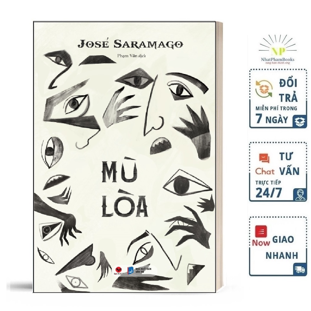 Sách - Mù Lòa - Tác giả: José Saramago Tặng Kèm Bookmark