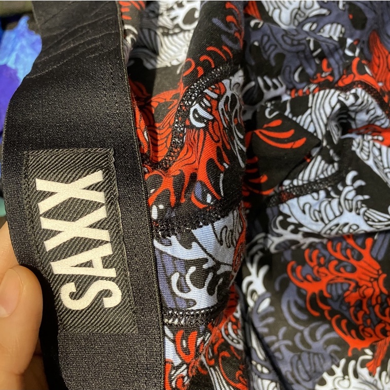 Quần Lót  Nam BOXER SAXX Đùi Có Cửa Vải Cotton Mát Cao Cấp Nhiều Màu Họa Tiết Hoạt Hình Dễ Thương CÓ BIG SIZE 38