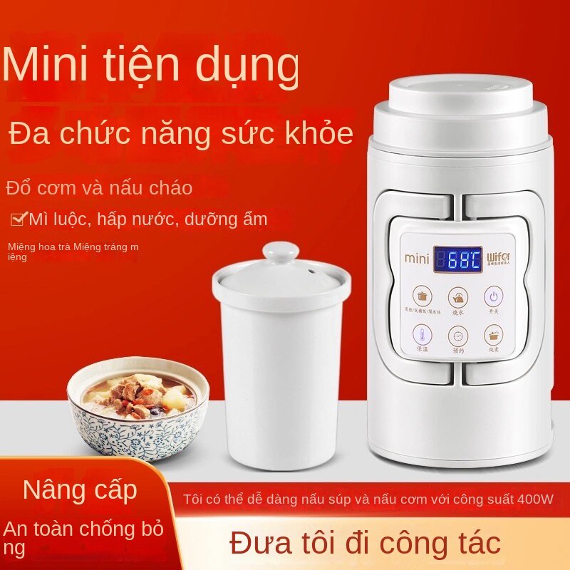 Nồi Điện Hâm Nóng Thức Ăn Thông Minh Đa Năng Mang Đi Du Lịch Tiện Lợi