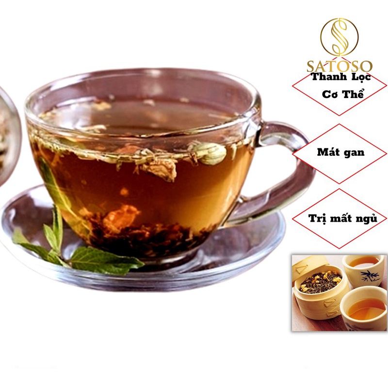 Trà sơn mật hồng sâm thượng hạng SATOSO tốt cho sức khoẻ 1kg SA69