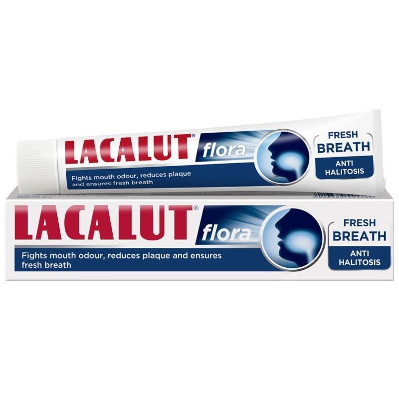 Kem đánh răng Lacalut Flora giúp thơm miệng, sảng khoái, ngăn ngừa sâu răng