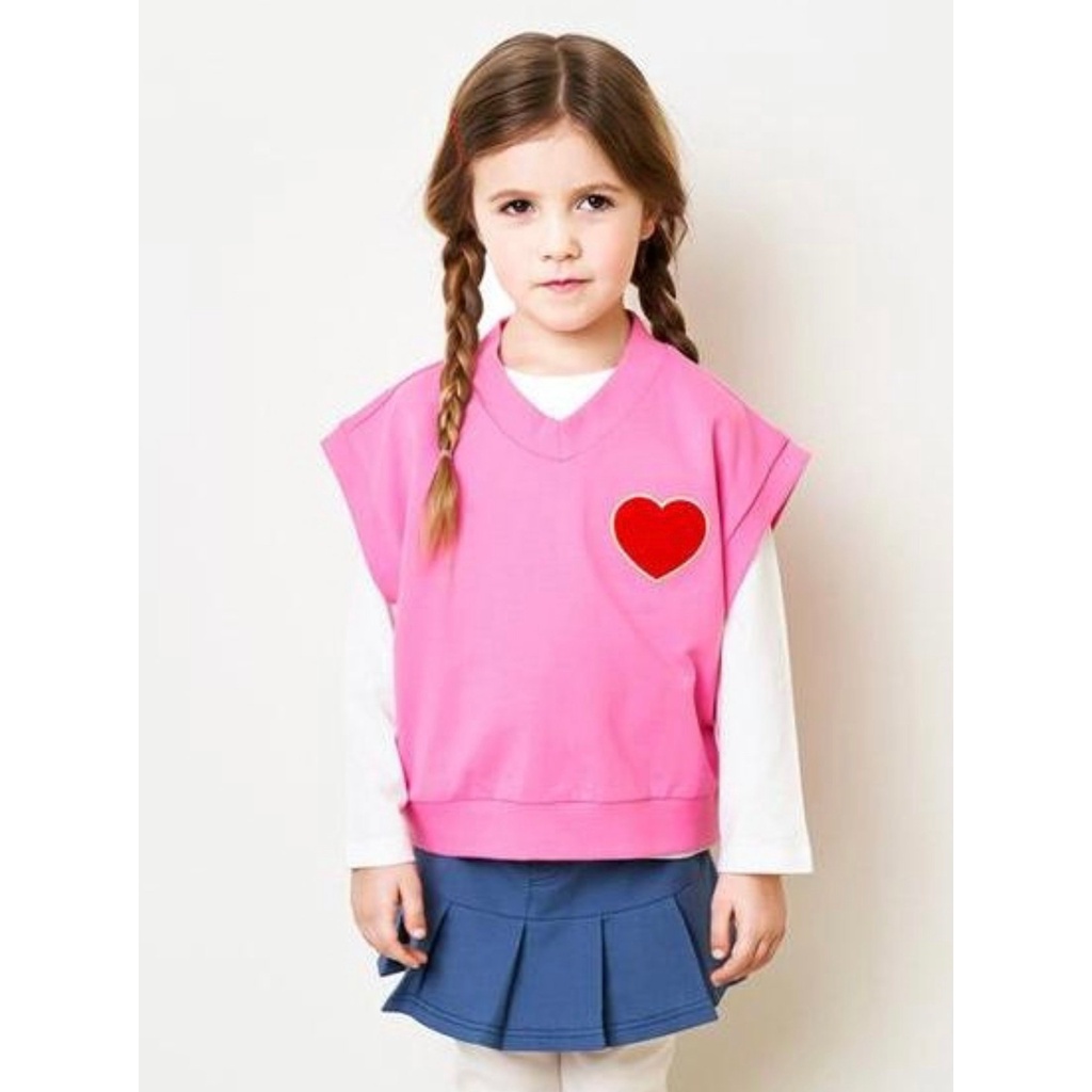 Gile nỉ da cá AndiApple 2 màu hồng/navy