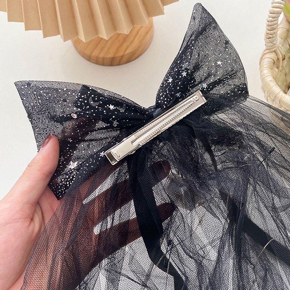 Kẹp Tóc Hình Vương Miện Có Mạng Che Mặt Phối Đèn LED Cho Cô Dâu Chụp Ảnh