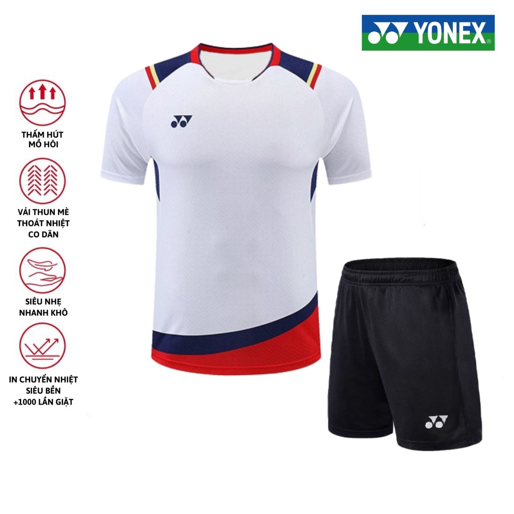 Áo cầu lông, quần cầu lông Yonex chuyên nghiệp mới nhất sử dụng tập luyện và thi đấu cầu lông MS69
