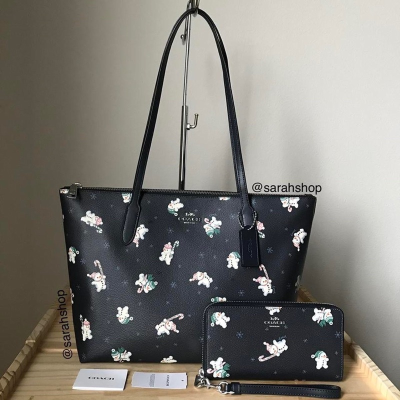 Set túi+ví Coach auth sale, có tách set