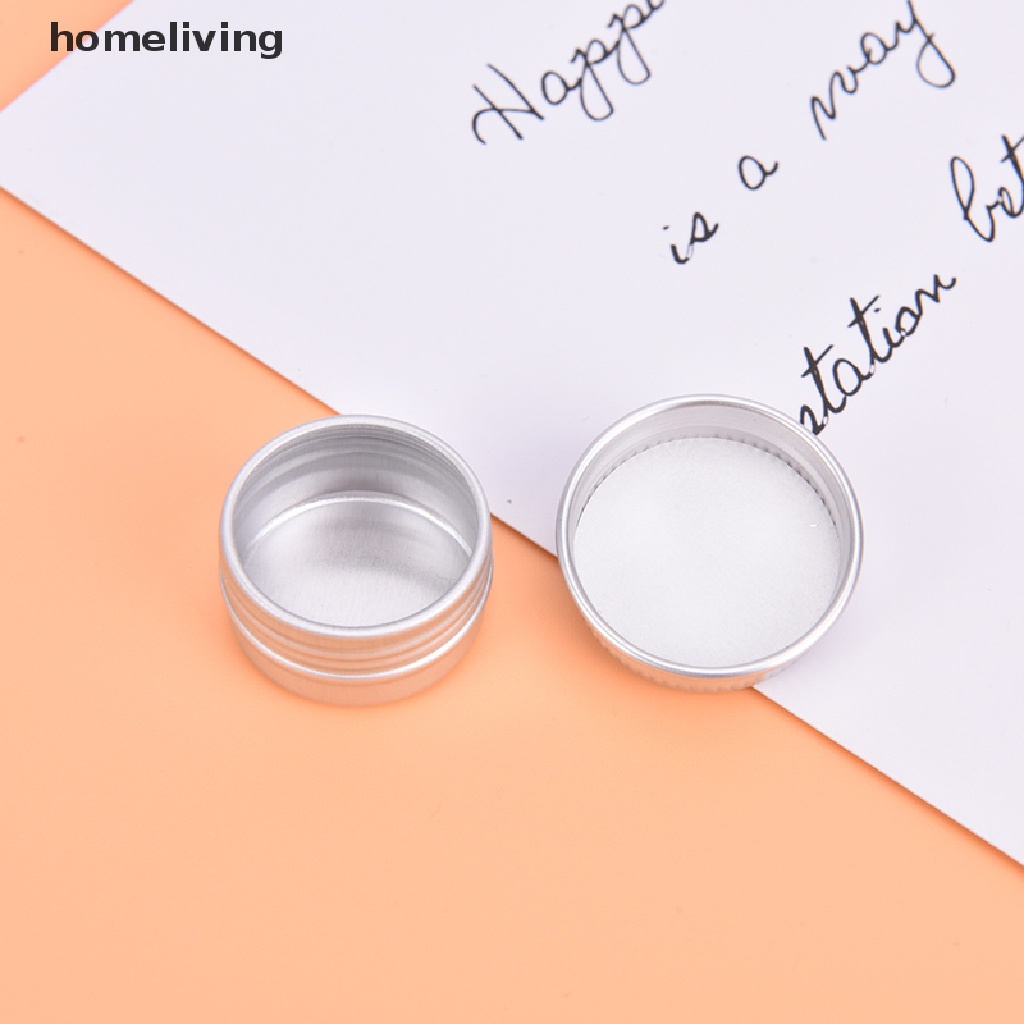 Set 10 Hộp Thiếc Nhôm 5ML Đựng Mỹ Phẩm Tiện Dụng