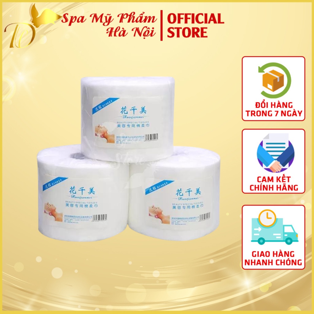 Giấy Vải Cuộn Lau Mặt CHO SPA Thay thế cho bông mút
