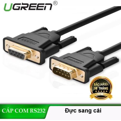 Cáp Nối Dài Com To Com RS232 Dài 3M UGREEN 20147 9M-9F - Hàng Chính Hãng