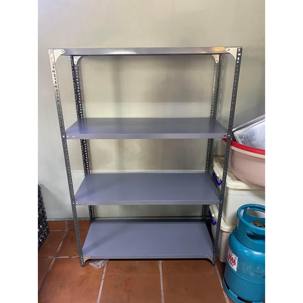 Kệ sắt v lỗ đa năng Cao 120cm x Rộng 0.3m x Dài 60cm, 80cm, 100cm, 120cm - Kệ Việt