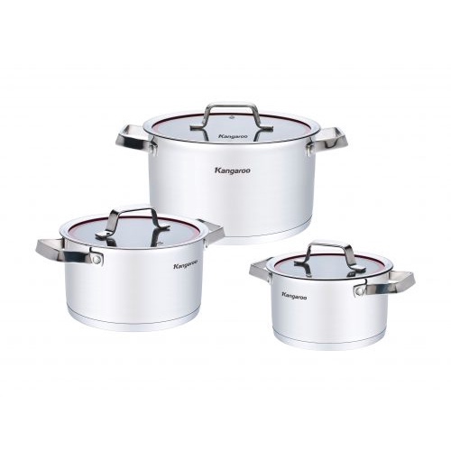 Bộ nồi Inox cao cấp 5 lớp KG3CS2