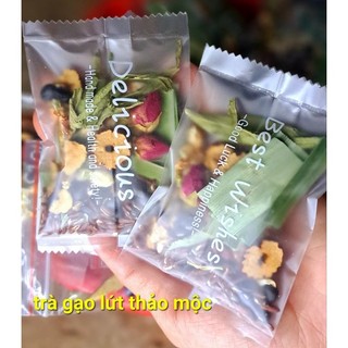 TRÀ GẠO LỨT, ĐỖ ĐEN, THẢO MỘC