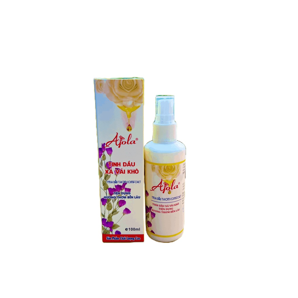 Chai xịt tinh dầu xả vải khô hương nước hoa Comfort 100ML  - Lưu hương lâu 24h, vải mềm mại, khử mùi mồ hôi, chống khuẩn