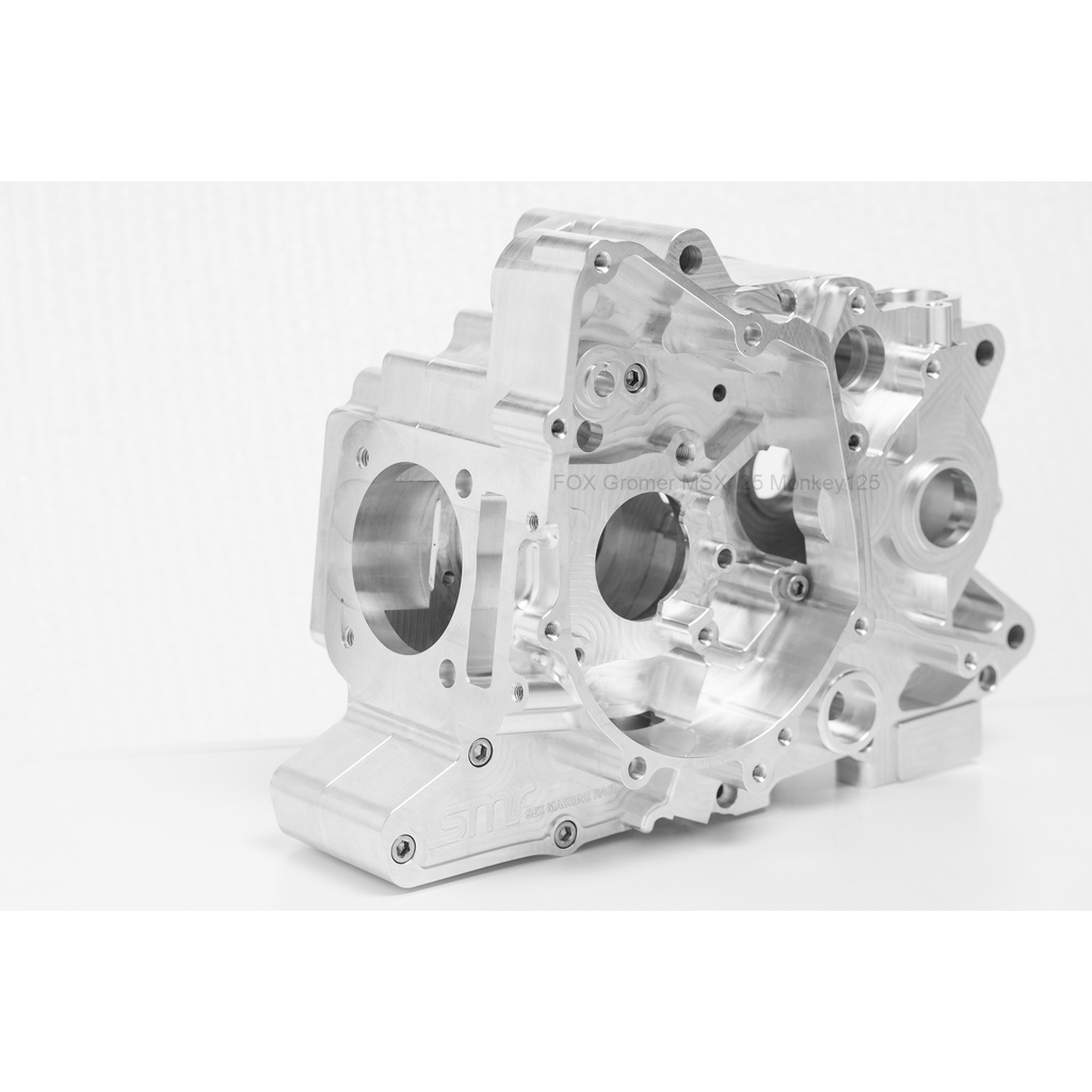 Lốc máy SMR CNC Crankcase dành cho MSX125 , Monkey125, Wave125, ...