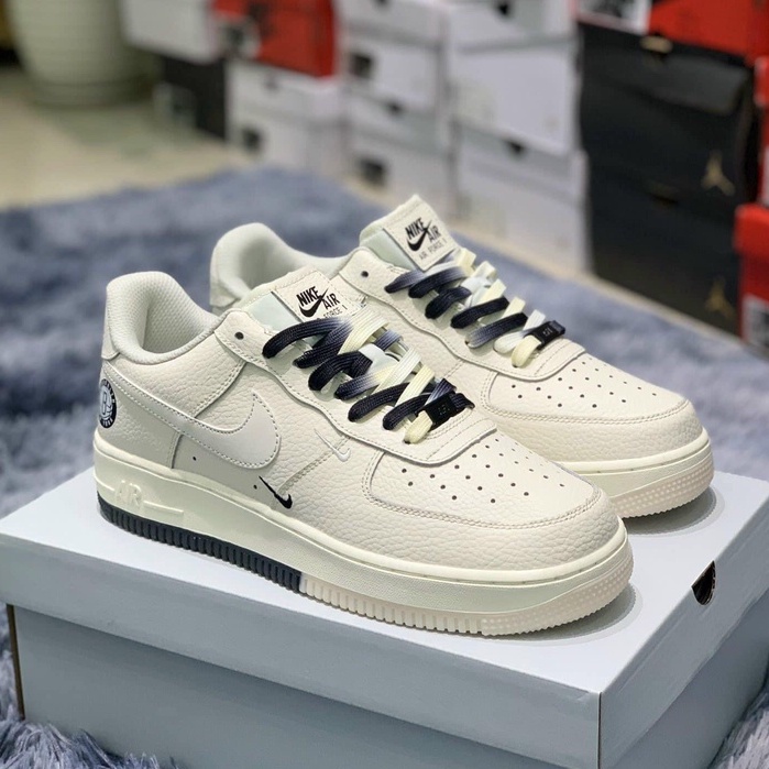 Giày AF1 Âm Dương , Giày Air Force 1 Âm Dương Hàng Cao Cấp nam nữ Tặng Kèm Phụ Kiện size 36_43